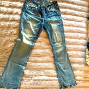 Miss me boot cut mid rise jeans